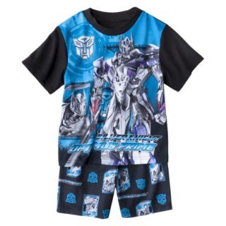 Transformers Boys 2 Piece Short Sleeve and Shor