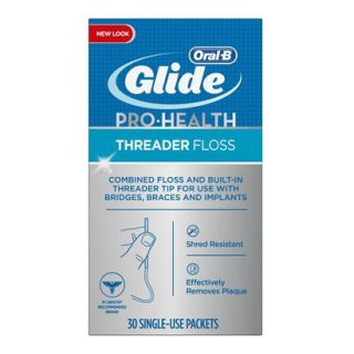 Oral B Glide Pro Health Threader Floss 30 Count