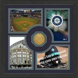 Highland Mint Seattle Mariners 'Fan Memories' Minted Coin Photo Frame Baseball
