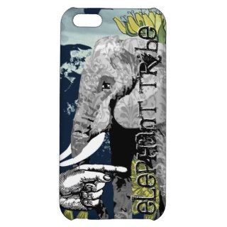 Black Bird Elephant Tribe Dandelion Collage iPhone iPhone 5C Case