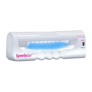 SpeedyGel Six watt White Plastic LED Gel Nail Polish Curing Lamp SpeedyGel Manicure Sets