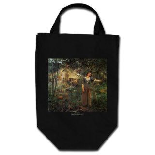 Joan of Arc by Jules Bastien Lepage Canvas Bags