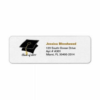 Class of 2011 Address Label Diploma 1