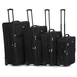 American Trunk & Case America 4 piece Upright Luggage Set American Trunck & Case Four piece Sets