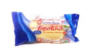 Latteria Soresina Topolino Provolone Cheese avg .5 lbs  Packaged Provolone Cheeses  Grocery & Gourmet Food