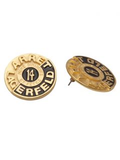 Karl Lagerfeld Vintage Logo Earring