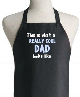 This Is What A Really Cool Dad Looks Like Father's Day Aprons   Kitchen Aprons
