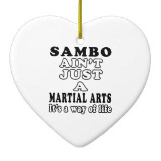 Sambo Martial arts" Ain't Just A Martial Arts Ornaments