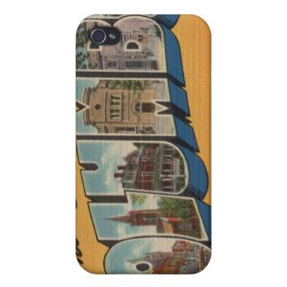 Columbus, Indiana   Large Letter Scenes iPhone 4/4S Covers