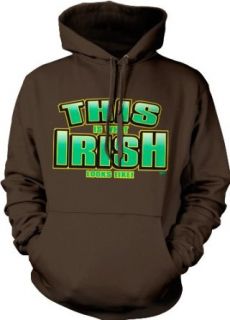 This Is What Irish Looks Like Mens Sweatshirt, Ireland Country Pride Pullover Hoodie Clothing