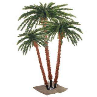 Tropical Artificial Christmas Tree with 450 Clear Lights with Base