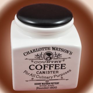 Henry Watson Charlotte Watson Small Coffee Canister