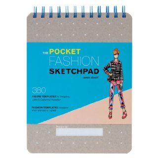 The Pocket Fashion Sketchpad 380 Figure Templates for Designing Looks and Capturing Inspiration Tamar Daniel 9781452118338 Books