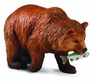 Safari Ltd  Wild Safari North American Wildlife Grizzly Bear Toys & Games