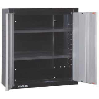 Stack-On Garage Storage System — 2-Door Wall Cabinet, Steel, Model# SGO-1250-DS  Wall Cabinets