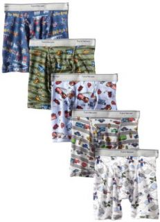 Fruit of the Loom Boys 2 7 Toddler 5 pack Boxer Brief, Colors may vary Clothing