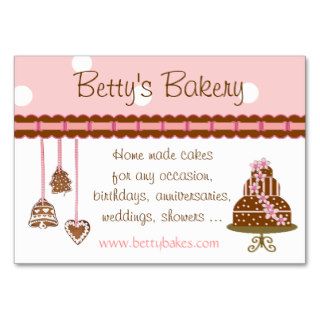 Cake and Cookies Bakery Business Card