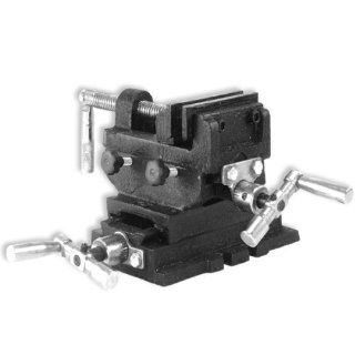 Universal 4" Cross Slide Drill Press Vise   Bench Clamps  