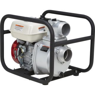 NorthStar Semi-Trash Pump — 3in. Ports, 15,850 GPH, 3/4in. Solids Capacity, 160cc Honda GX160 Engine  Engine Driven Semi Trash Pumps