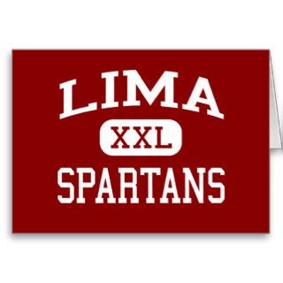 Lima   Spartans   Senior High School   Lima Ohio Cards