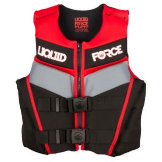 Liquid Force Youth Fury Life Jacket Black/Red 768133