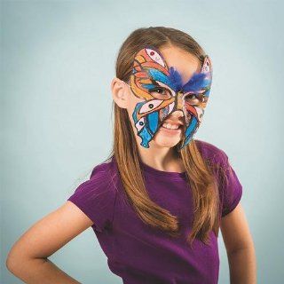 Butterfly Mask Craft Kit (makes 12) Toys & Games