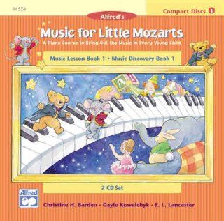 Music for Little Mozarts 2 CD Sets for Lesson and Discovery Books Level 1 (2 CDs) Music