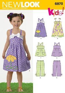 Patterns   New Look 6973 CHILD DRESSES