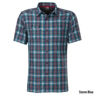 The North Face Mens Pine Knot Plaid Short Sleeve Woven Shirt 699944
