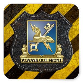 [500] Military Intelligence Regimental Insignia Square Sticker