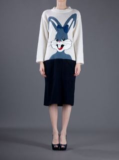 Iceberg Vintage Cartoon Sweater Dress