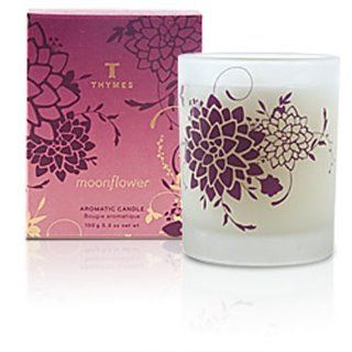 Thymes Ltd Moonflower Collection Candle [9 oz] Health & Personal Care