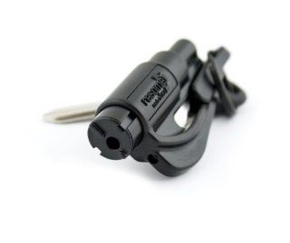 resqme The Original Keychain Car Escape Tool, Made in USA (Black) Automotive