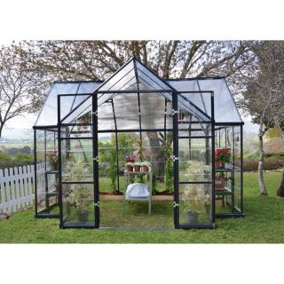 Palram Chalet Four Seasons Greenhouse — 8ft.W x 12ft.L, Model# HG5400  Green Houses