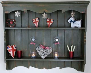 shabby chic display shelves by pippin & tog