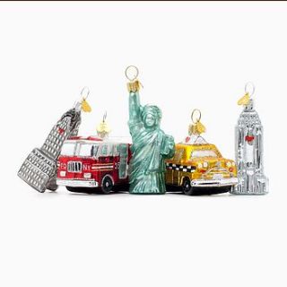 little ny christmas decoration by bombki