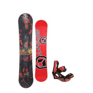 Sapient Evolution Snowboard One Fifty One Black with Lamar Wrap Snowboard Bindings up to  user pkg 87298uonxu20130811121055
