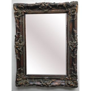 Imagination Mirrors Sir Lionell Decorative Framed Mirror in Dark Gold