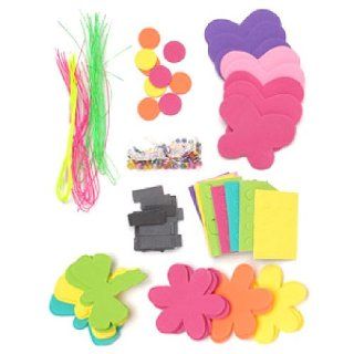 Bug & Flower Magnets Craft Kit (Makes 24) Toys & Games