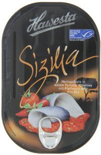 Hawesta Edition Heringsfilets Sizili, 10er Pack (10 x 200 g) Lebensmittel & Getrnke