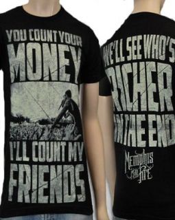 Memphis May Fire   Richer Soft Fit T Shirt Music Fan T Shirts Clothing