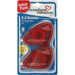E Z Runner Tape Value 2 Pack   28' Permanent