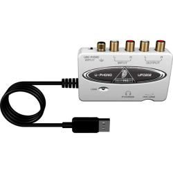 Behringer U Phono High Quality USB Audio Interface Behringer DJ Controllers