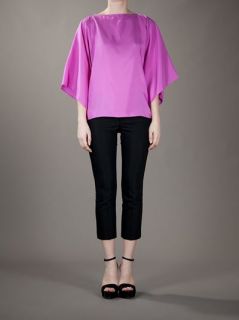 Ralph Lauren Purple 'vivian' Blouse