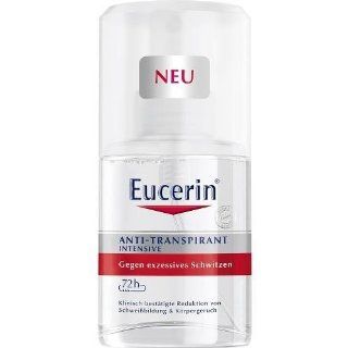Eucerin Antitranspirant Intensiv 72h Pumpspray, 30 ml Drogerie & Körperpflege