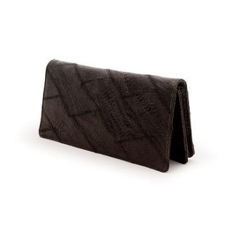 poulard long leather purse wallet by heidi mottram ltd