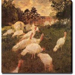 Claude Monet 'Birds' Giclee Canvas Art Canvas