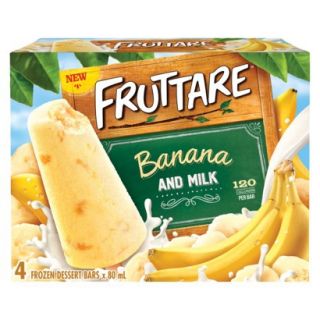 Fruttare® Banana & Milk Frozen Fruit Bar 4 ct