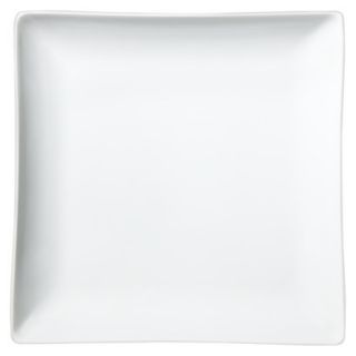 Threshold™ Square Porcelain Dinner Plate   White