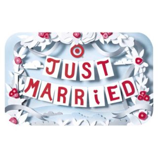 Just Married Banners Gift Card